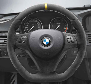 BMW M PERFORMANCE STEERING WHEEL YELLOW STRIPE (MANUAL ONLY)